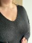 Robe pull long uni Lucia noir Robe pull long uni Lucia noir