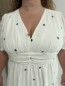 Robe longue "Maryline" en gaze de coton broderie mini coeurs Robe longue "Maryline" en gaze de coton broderie mini coeurs