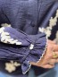 Chemise Fluide Broderie Fleurs Bleu Carla Chemise Fluide Broderie Fleurs Bleu Carla