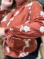 Chemise Fluide Broderie Fleurs Rouille Carla Chemise Fluide Broderie Fleurs Rouille Carla