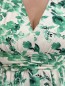 Robe fluide courte "Lilou" imprimé feuillages verts Robe fluide courte "Lilou" imprimé feuillages verts