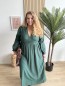 Robe longue unie Cecilia vert Robe longue unie Cecilia vert