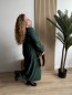 Robe longue unie Cecilia vert Robe longue unie Cecilia vert