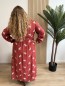 Robe longue broderie baie Joana rouille Robe longue broderie baie Joana rouille